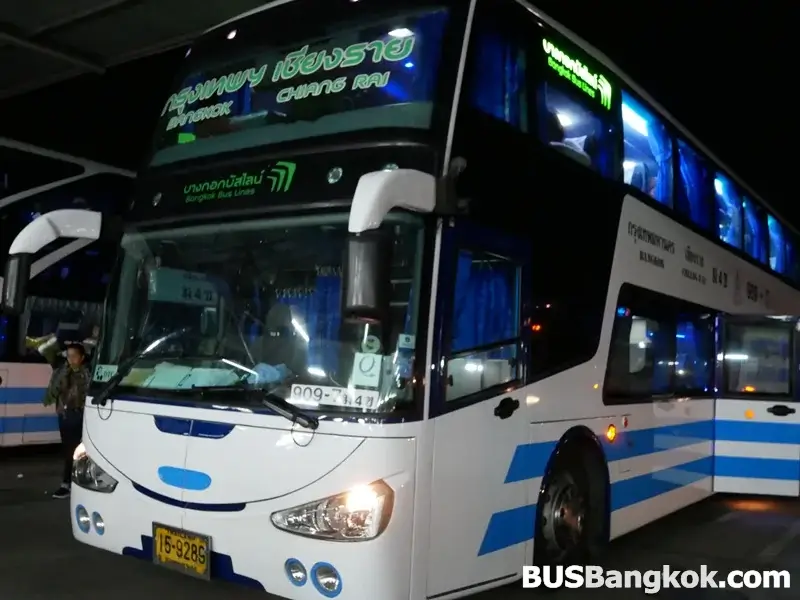 Bus from Bangkok to Chiang Rai
