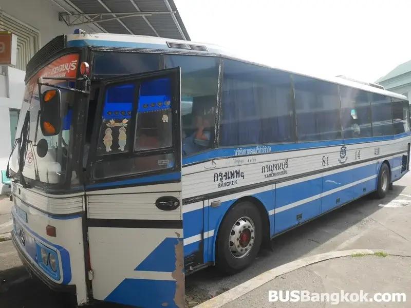 Bus from Bangkok to Kanchanaburi