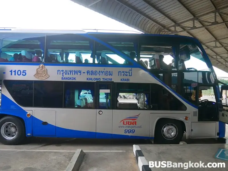 Bus from Bangkok to Krabi
